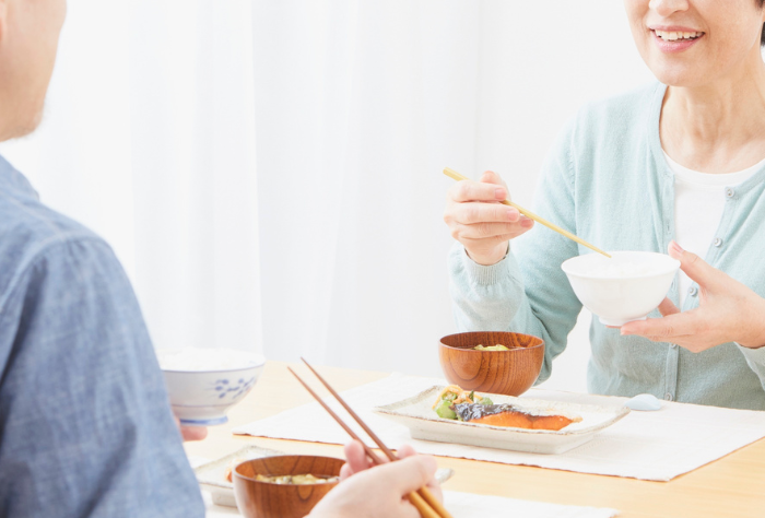 摂食嚥下評価の様子