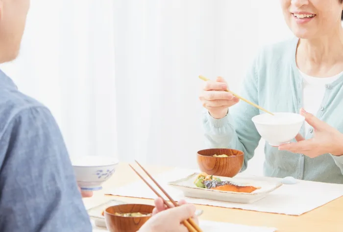 摂食嚥下評価の様子