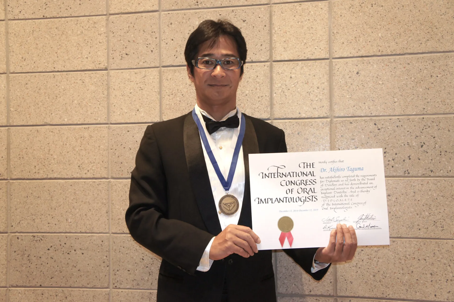 国際インプラント学会専門医指導医取得