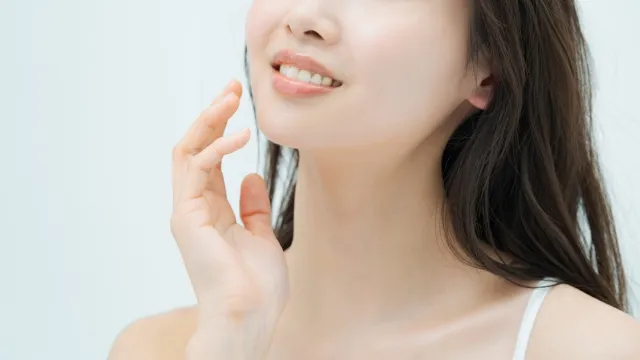 歯並びのきれいな女性