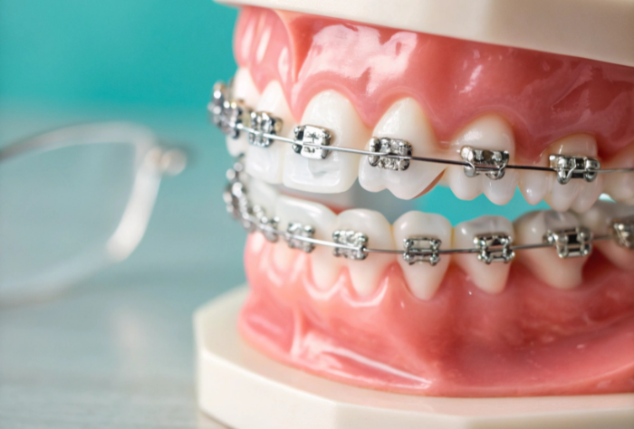 ワイヤー矯正のイメージ