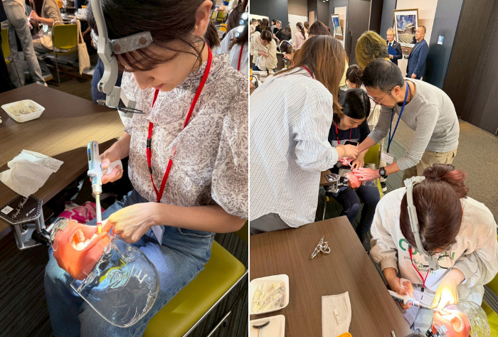 臨床歯科麻酔認定講習・認定試験の様子